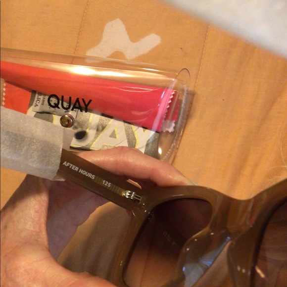 NEW ! Rare Quay After Hours Caramel sunglasses main image 4